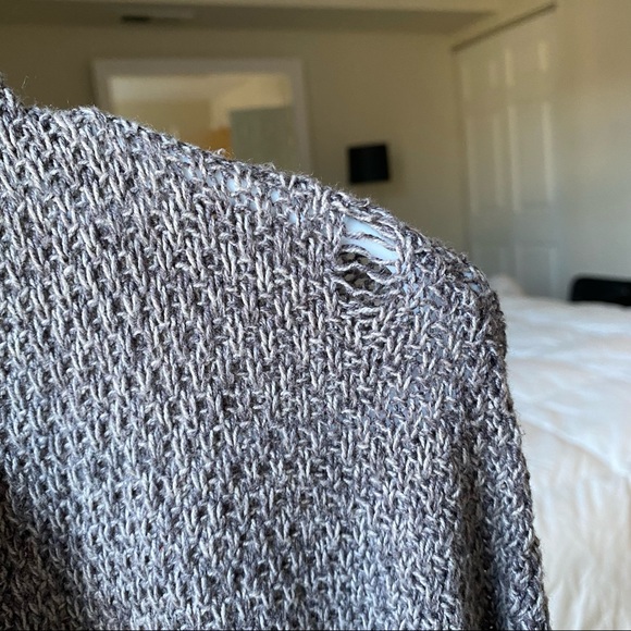 Urban Outfitters BDG Gray Knit Cardigan, XS - Picture 6 of 7